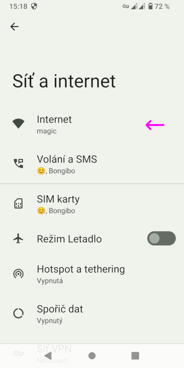 → Internet